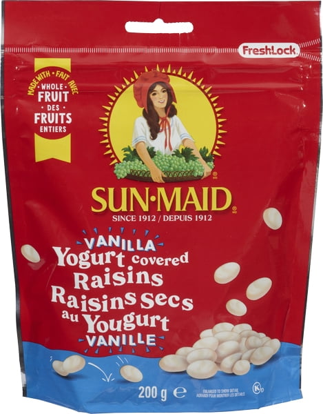 Sun-Maid Vanilla Yogurt covered Raisins 200g