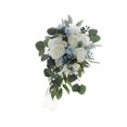 thumbnail image 1 of thinsony Bridal Bouquet Handmade Silk Flower for Valentine'S Day French Wedding, 1 of 5
