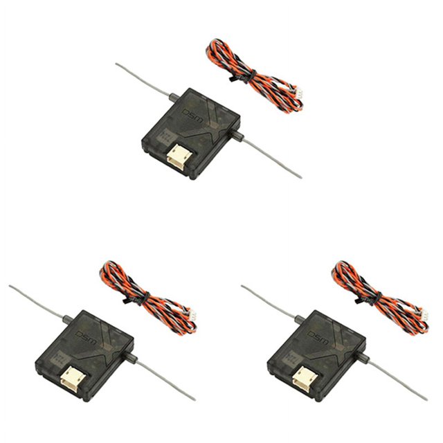 3X Récepteur DSMX Satellite pour AR6210 AR8000 AR9020 AR12120 Récepteur