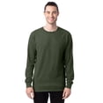 thumbnail image 1 of Hanes Mens ComfortWash Garment Dyed Long Sleeve Tee, L, Moss, 1 of 3
