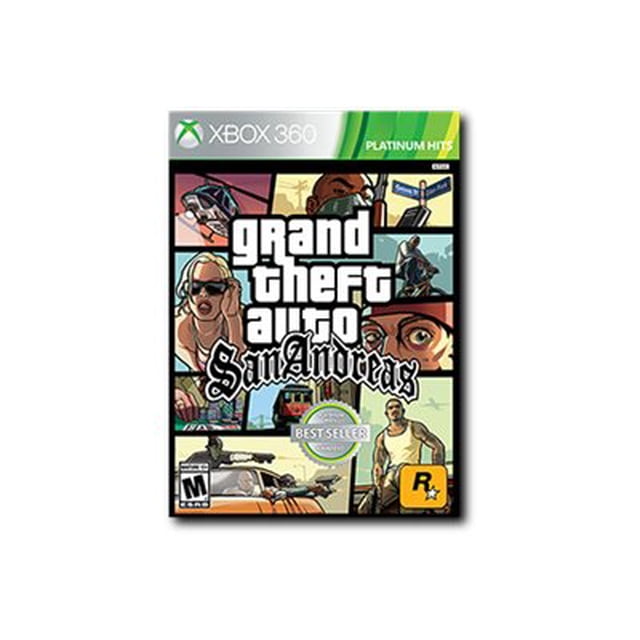 Grand Theft Auto San Andreas - Platinum Hits - Xbox 360