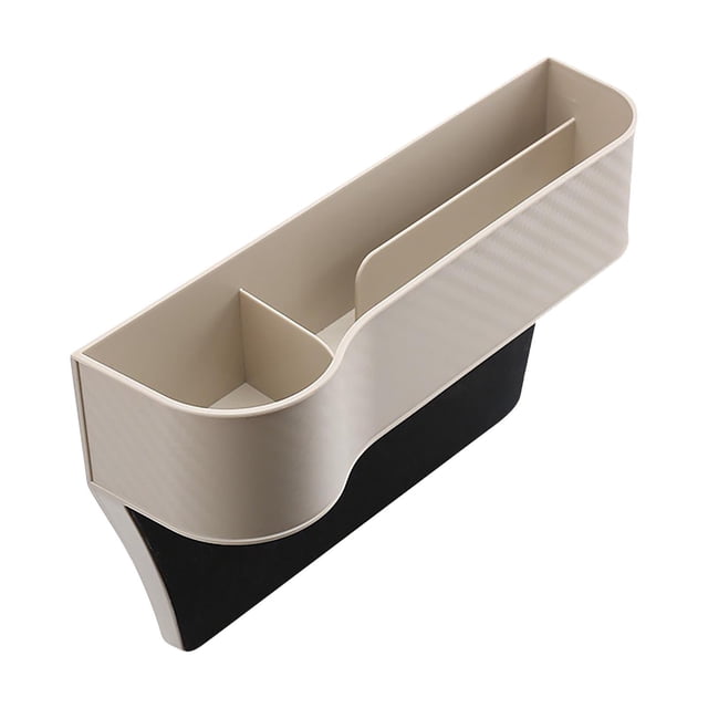 XZNGL Car Storage Organizer Front Seat Car Seat Filler, Multifunctional Seat Storage Box with Cup Holder, and Hole Position with Usb Car Charger(Left Side) Car Seat Organizer Front Seat