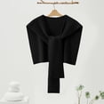 thumbnail image 1 of Women's Shawl Wrap Poncho Cape Open Front Cardigan Scarf Pashmina Shawls For Fall Winter, 1 of 6