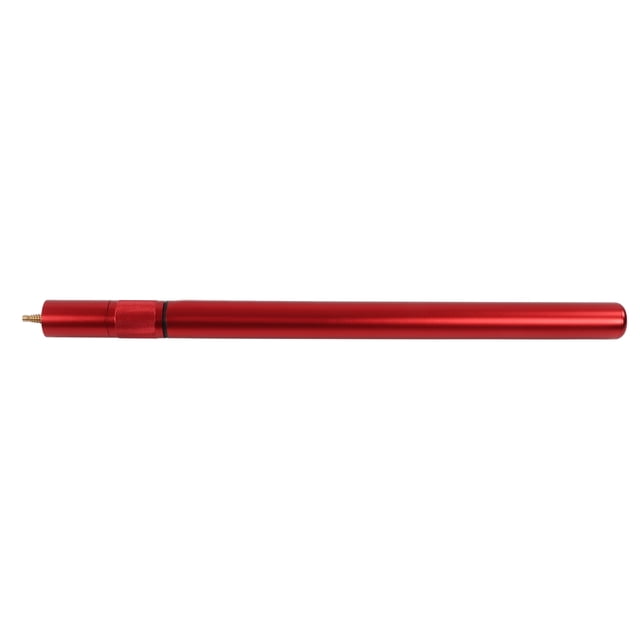 Pool Cue Extender, Billards Lengthening Extender Excellent Locking Force High Hardness Comfortable Grip For Sports Red