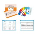 thumbnail image 1 of Basic Piano Theory Posters Set 54 Double-Sided Piano Note Flash Cards and Piano Music Theory Poster for Music Education and Beginners, 1 of 5
