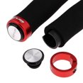 thumbnail image 3 of Handlebar Grips - Single Mountain Bike Grips for Road Red, 3 of 7
