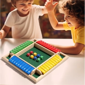 RYRDWP Clearance Colorful 4-Side Flip Card Game – Interactive Brain-Boosting Toy for Kids | Blister Packaging Included