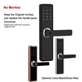 thumbnail image 2 of Clavier Tactile Bluetooth à Empreinte Digitale pour Appartement, Serrure de Porte Intelligente Sans Clé pour Porte d'Entrée, Serrure de Porte pour Porte d'Entrée, Maison Intelligente Intégrée, 2 of 5