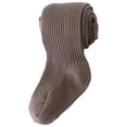 thumbnail image 1 of MIASHUI Leggings pour Filles Tout-Petits Enfants Collants Fins Extensibles Collants d'Hiver Bas, Café, 1-2 Ans, 1 of 3