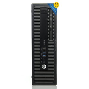 HP ProDesk 600 G1 SFF Ordinateur de bureau Intel Pentium G3220 4GB RAM 250 GB HDD DVD Windows 10 Sommaire WiFi Clavier, Souris remis à neuf