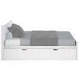 thumbnail image 3 of BEDSMART Solid Wood Full Size Bed With Trundle | White, 3 of 7