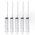 thumbnail image 1 of Inkjet Printer  Ink Refill Tool, Lightweight Ink  Refill Tool Reusable 20ml 5Pcs 10cm Flat Needle  For Home, 1 of 8