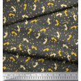 thumbnail image 3 of Soimoi Gray Heavy Satin Fabric Abstract & Arrow Symbol Print Fabric by the Yard 54 Inch Wide, 3 of 5