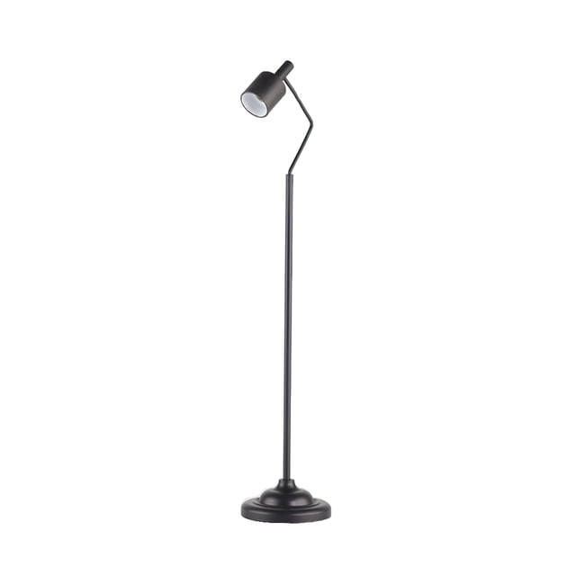 kurtrusly 1/6 Action Figure Floor Lamp Exquisite Doll Ornament Decorating Accessory Miniature DIY 1:6 Scale Scene Decor Room Adorn Model Black