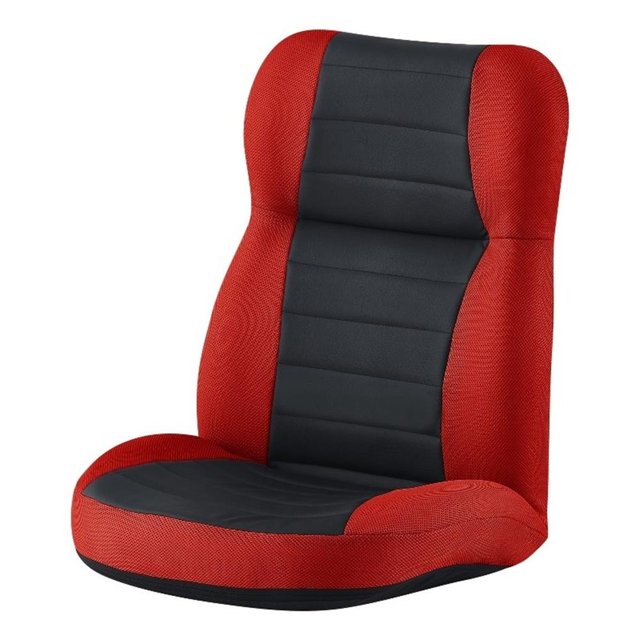 Posh Living Arleen Mesh Recliner/Floor Chair Red