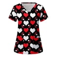 thumbnail image 5 of Heliisoer Blouse pour Femmes Uniforme de Travail Col Manches Courtes, 5 of 5