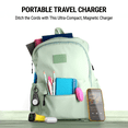 thumbnail image 4 of Scosche Awadpf-RP WatchIt KC Portable Compact Keychain Fast Charger for Apple Watch Black, 4 of 6