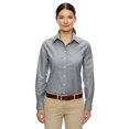 thumbnail image 1 of Harriton Ladies' Long-Sleeve Oxford with Stain-Release, 1 of 3