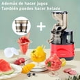 thumbnail image 1 of Graflsoa "OverTwice 500W Slow Masticating Juicer with 3" Feed Chute, Dual Pulp Separation, and BPA-Free Tritan Materials for Efficient Home Juicing - 110V", 1 of 6