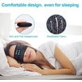 thumbnail image 2 of Bluetooth Headband - Sleep Headphones with Soft Music Wireless Earbuds (Color: Gray), 2 of 3
