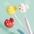 thumbnail image 3 of Decorative Toothbrush Head Cover Portable Travel Protector Cap for Bathroom Dormitory Hygienic Storage, 3 of 4