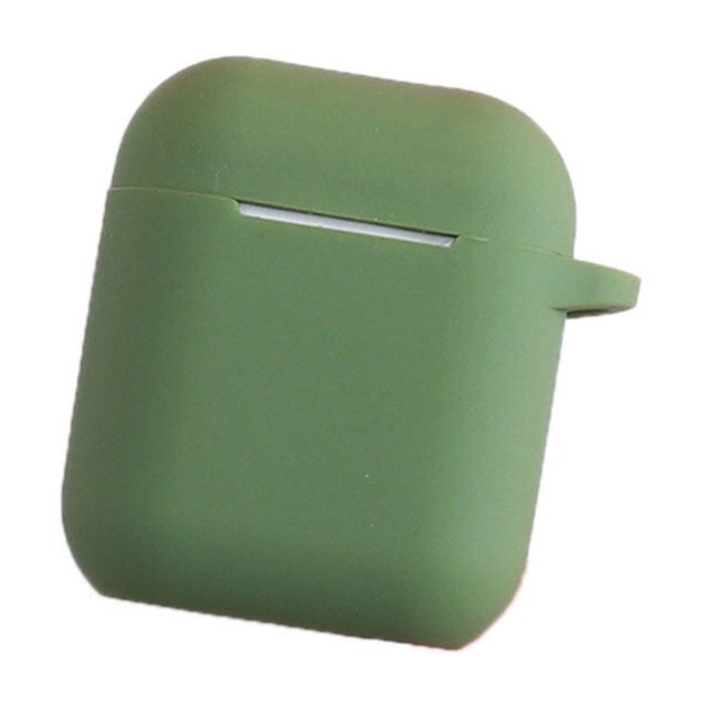 Earphone Charging Case Protector Anti-lost Silicone Charging case cover for Solid Color Design Protective Cover Replacement For AirPods