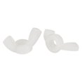 thumbnail image 1 of Unique Bargains M3 Wing Nuts Butterfly Nut Nylon  Hand Twist Tighten Fasteners White 25 Pack, 1 of 5