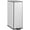 Silver, variant on HOMCOM 5.3gal Garbage Bin, Kitchen Trash Can with Soft-close Lid, White