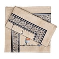 thumbnail image 1 of Vargottam Collection de Luxe Linge de Table Décor Serviette en Coton Tissu Imprimé Serviettes Réutilisables Ensemble de 12, 20 Pouces X 20 Pouces - Oiseau, 1 of 6