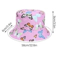 thumbnail image 3 of Birdeem Summer Sun Protection Fashion Butterfly Print Outdoor Sun-Hat Fisherman Bucket Hat Cap, 3 of 6