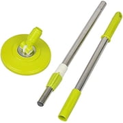 Vaidha Replacement Handle 360 Degrees Rotating Telescopic Replacement Mop Stick With Robust Reinforced Plastic Disc For Mop Bucket Cleaning System