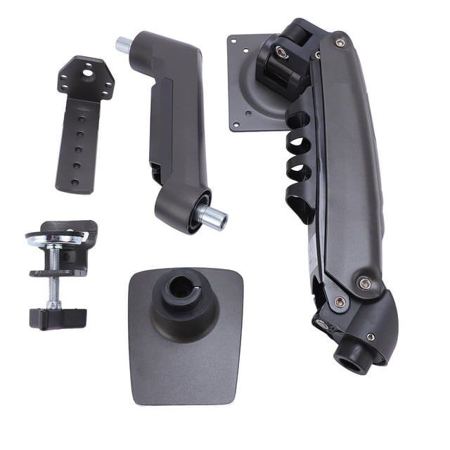 Support d'Écran d'Ordinateur Réglable en Alliage d'Aluminium, Support d'Écran d'Ordinateur pour Écran de 17 à 30 Pouces, 4,4 à 19,8 Lb