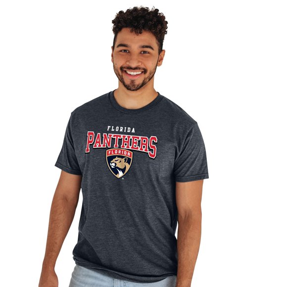 Blue 84 NHL Officially Licensed T-Shirt Heathered Black
