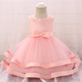 thumbnail image 2 of Robes pour Bébé Fille Robe Formelle pour Filles Robe Rose pour Filles Robe de Bal Robes pour Filles Robes pour la Journée des Enfants pour Filles 6-12 Mois, 2 of 9