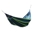 thumbnail image 1 of Hamac de Jardin, Hamac Simple Double Compact Anti-Renversement en Polyester et Coton pour Cour Arrière Rouge, Bleu Vert, 1 of 7