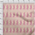 thumbnail image 2 of oneOone Cotton Poplin Fabric Peacock Block Print Fabric By The Yard 42 Inch Wide, 2 of 4