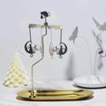 thumbnail image 2 of fastboy Rotary Rotating Tea Light Candle Holder Living Room Moon cat, 2 of 9