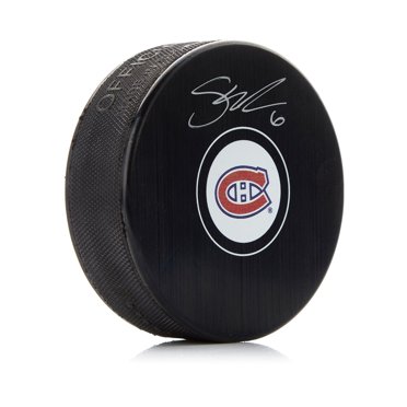 Shea Weber Autographed Montreal Canadiens Hockey Puck