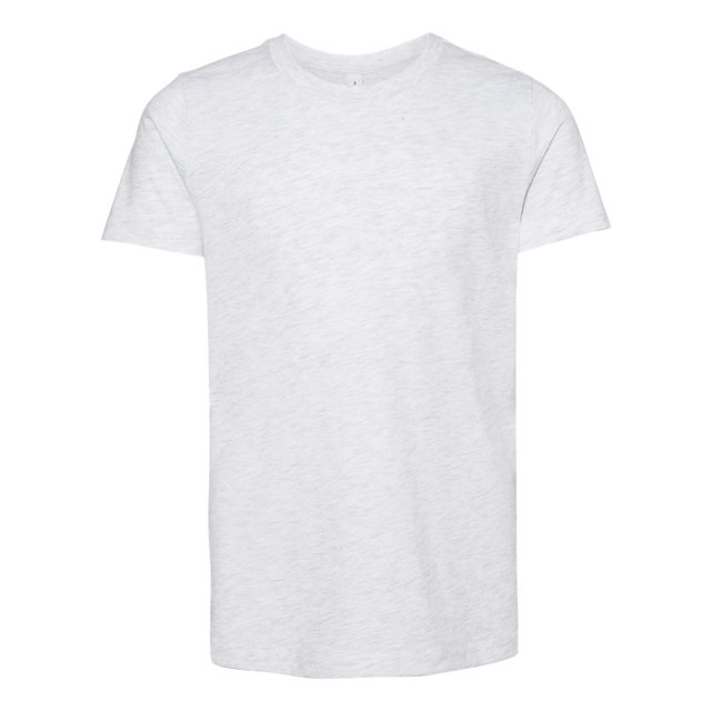 Bella Canvas T-Shirt Jersey à Manches Courtes 3001Y, m, Cendre