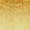 thumbnail image 1 of Ahgly Tapis d'Intérieur Lavable en Machine Carré Transitionnel Orange Foncé, 8 Pieds Carré, 1 of 7