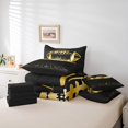thumbnail image 4 of YST Soccer Print Bedding Set, 7-Piece, Sports Theme, King, 4 of 4
