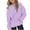 Purple, variant on VINUSLI Clean Girl Hoodie Pullover Solid Fall Fashion Warm Hoodies Lightweight Long Sleeve Sweatshirt with Pocket Pink,11 Years