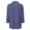 thumbnail image 5 of Blouses pour Femmes, T-shirt Assorti à Col en V à Manches 3/4, 5 of 5