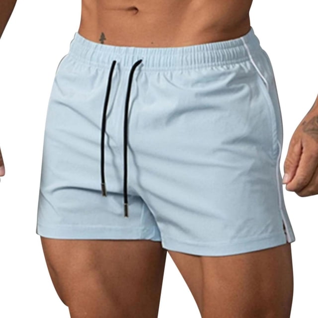 ohmzyzo Gym Shorts for Men 5 Inch Lightweight Athletic Shorts Quick Dry Workout Running Shorts with Zipper Pockets