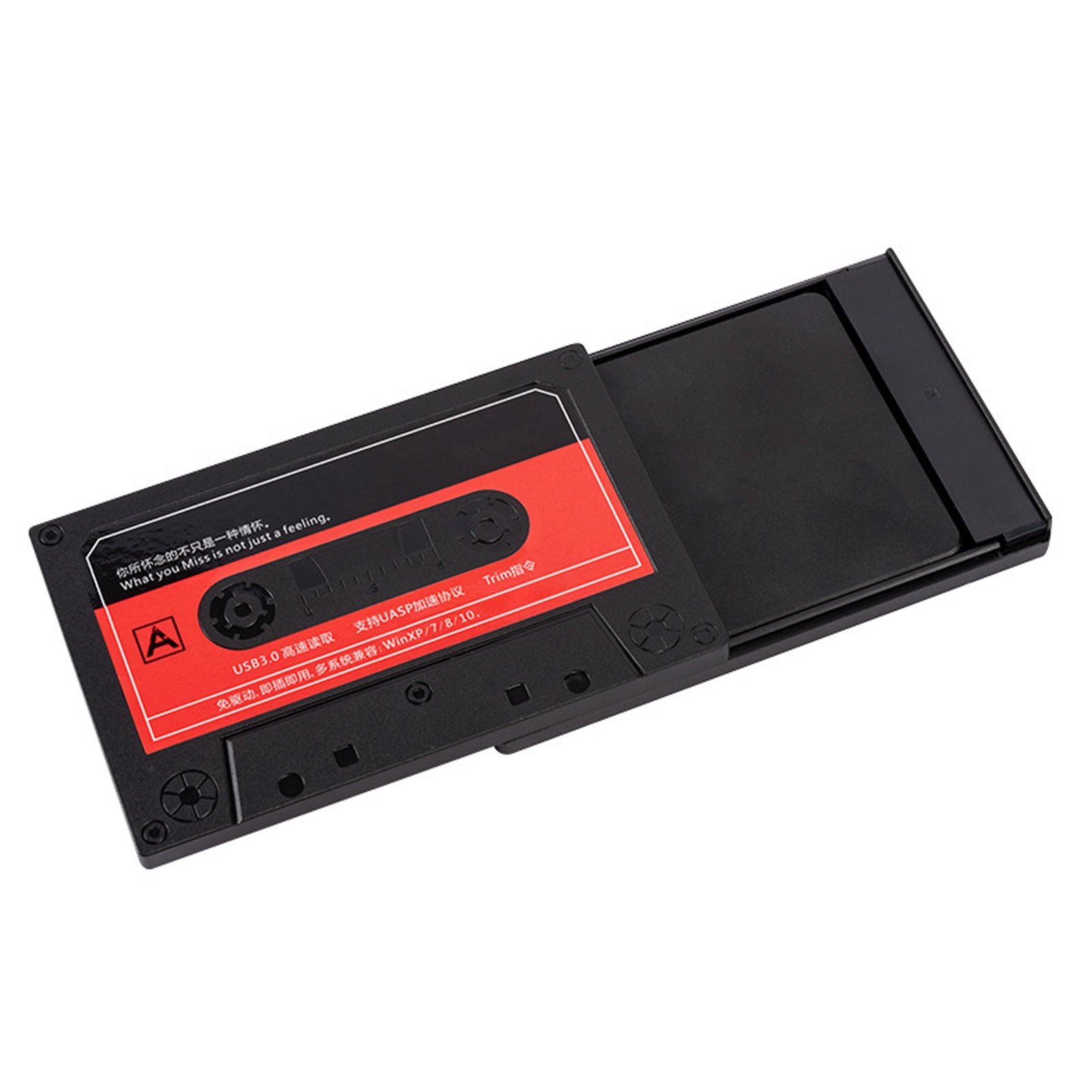 2.5 Inch  SSD Enclosure, External Hard Drive Enclosure Supports 5TB Capacity 5Gbps  for 2.5 inch HDD