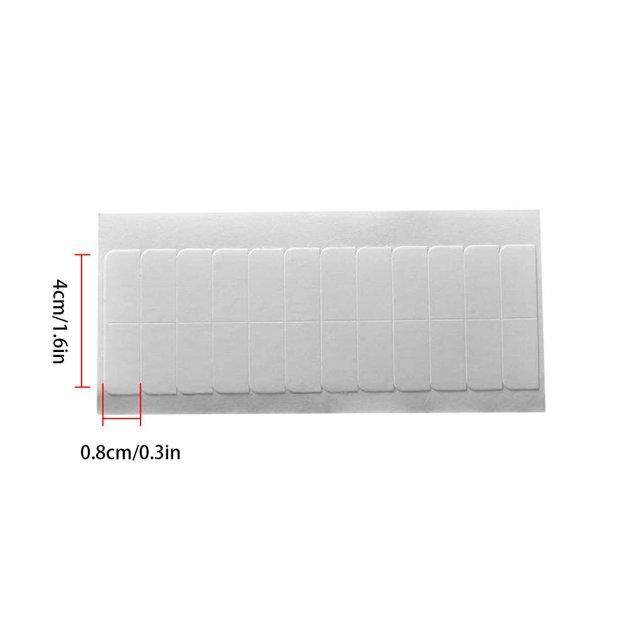 180 Pcs Rubans Adhésifs Double Face pour Extension de Cheveux Rubans pour Extension de Cheveux Perruque Outil d'Extension de Cheveux à Base d'Eau