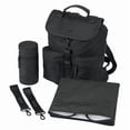 thumbnail image 2 of Bababing Backpack Diaper Bag - 100% recycled - Black, 2 of 6
