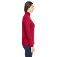 thumbnail image 3 of Core 365 Ladies' Fusion ChromaSoftâ„¢ Pique Quarter-Zip CE405W, 3 of 3