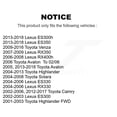 thumbnail image 2 of TOR Rear Suspension Stabilizer Bar Link Pair for Car Toyota Camry Venza Highlander Lexus RX350 ES350 RX330 Avalon Solara RX400h ES330 ES300h ES300 - Left Right Side (Driver Passenger) KTR-101044, 2 of 2