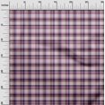 thumbnail image 3 of oneOone Velvet Pink Fabric Check Sewing Material Print Fabric By The Yard 58 Inch Wide, 3 of 4